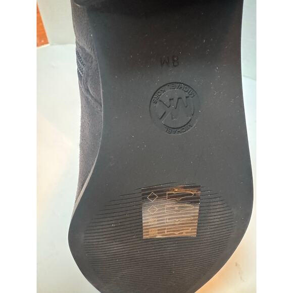 MICHAEL Michael Kors Bromley Stretch Over-the-Knee Boot charcoal grey size 8 M - Picture 8 of 8